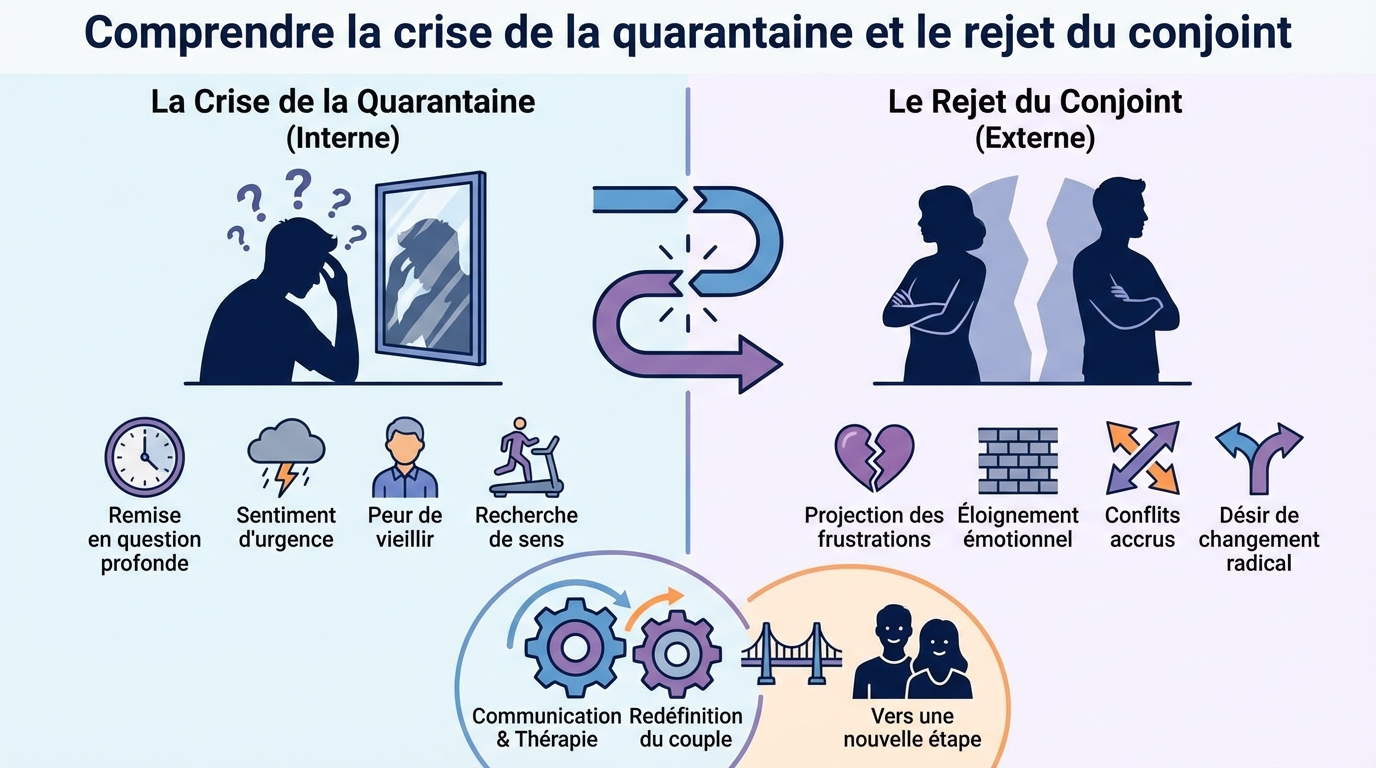 Les causes de la crise de la quarantaine
