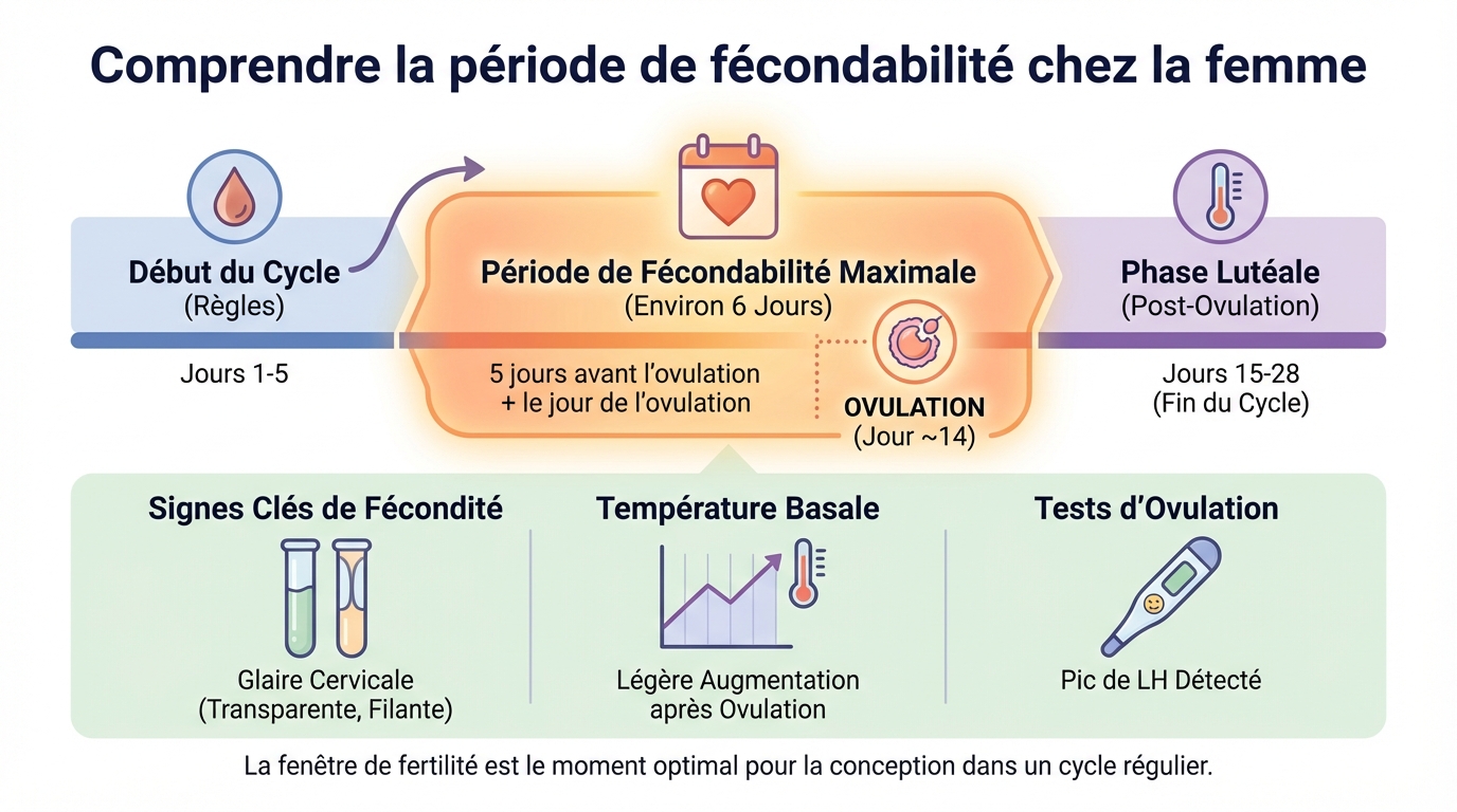 Comment calculer sa période de fécondabilité ?
