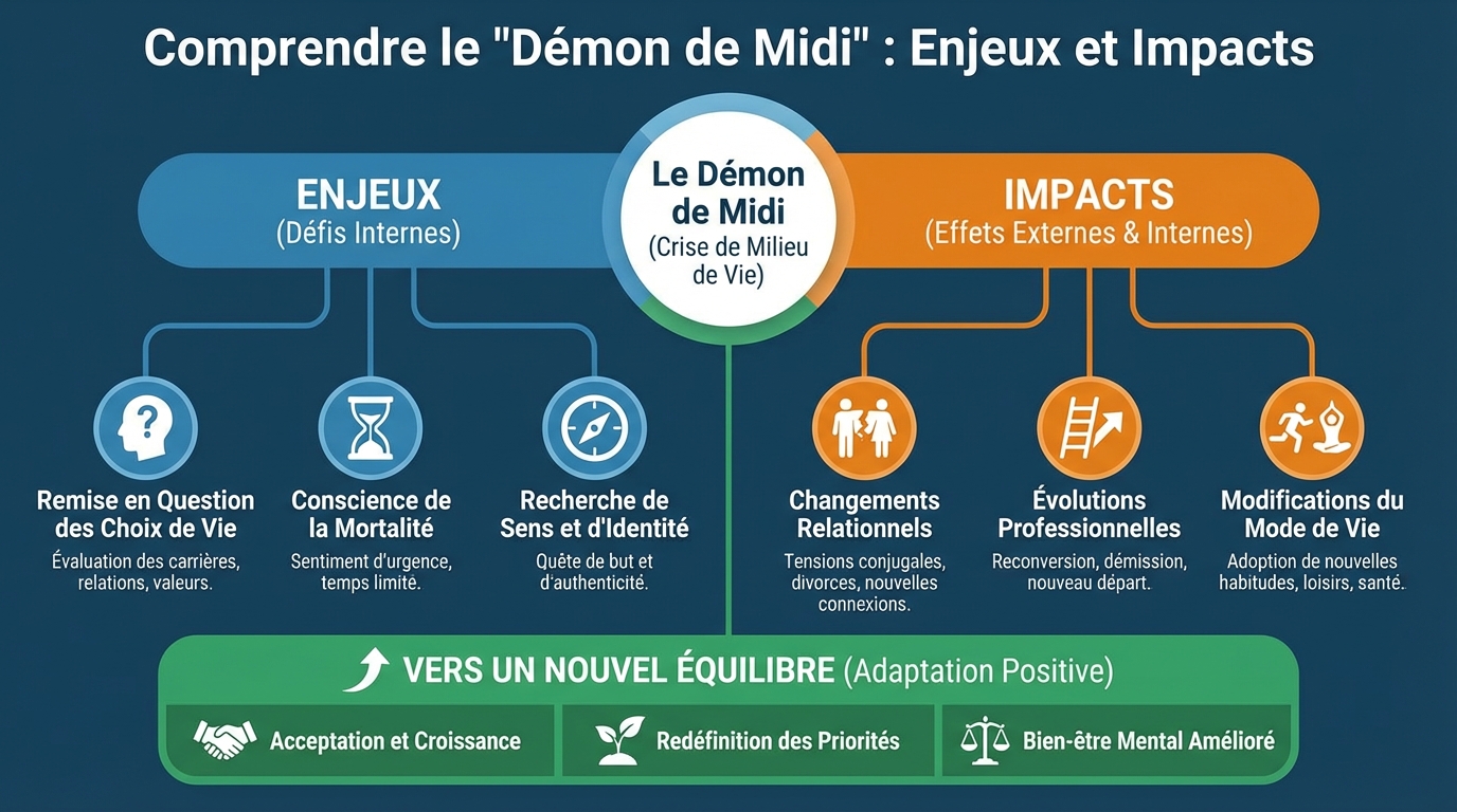 Comment le démon de midi impacte les relations