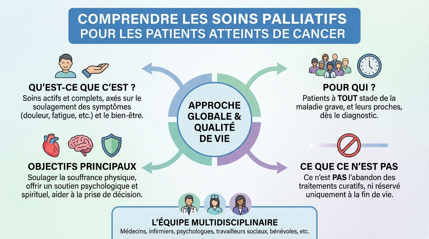 Comment se déroule un soin palliatif ?