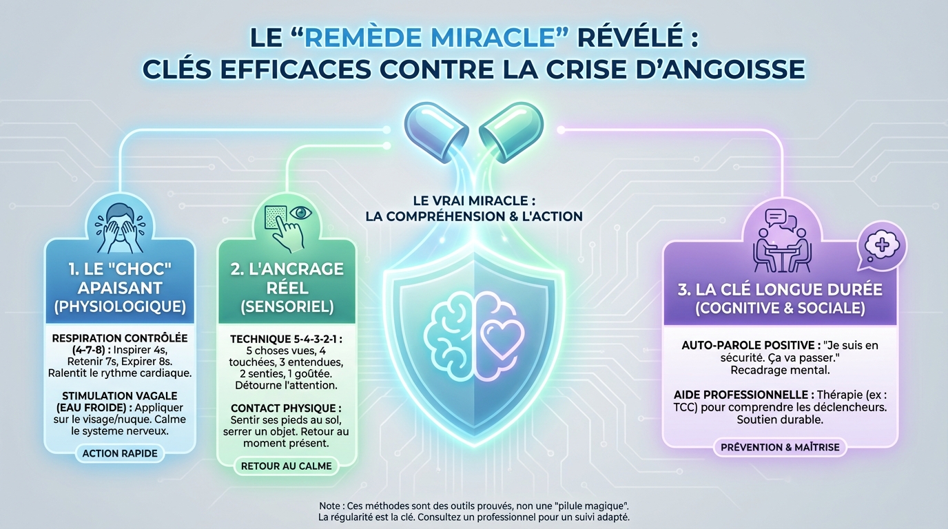 Les remèdes miracles pour apaiser l'angoisse