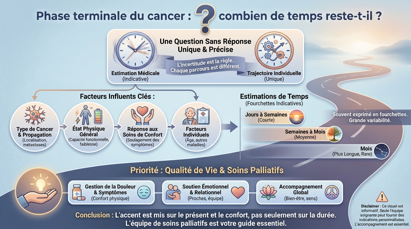 Symptômes et changements à prévoir