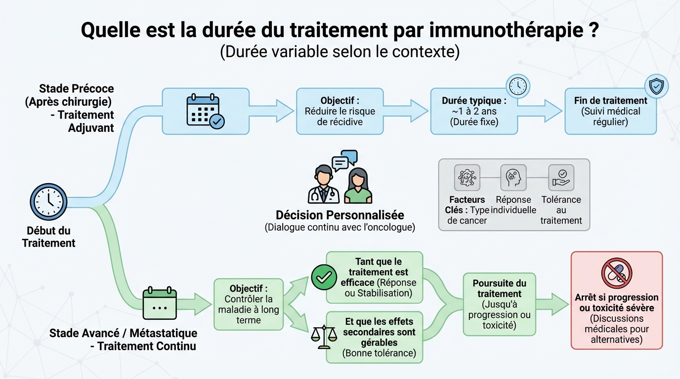 Facteurs influençant la durée du traitement