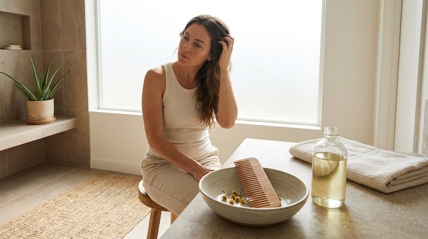 Tête qui gratte mais pas de poux : causes et solutions