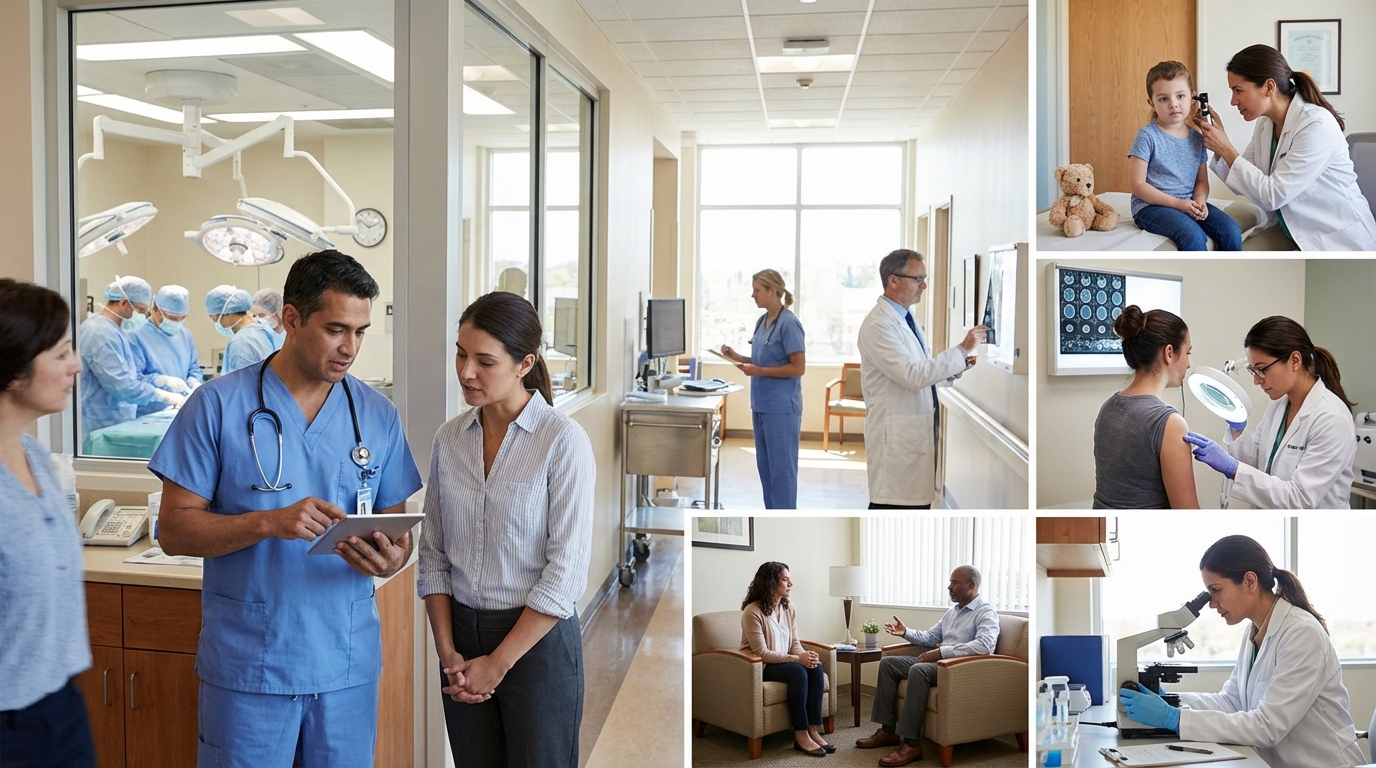 Top 7 des spécialités médicales à connaître absolument