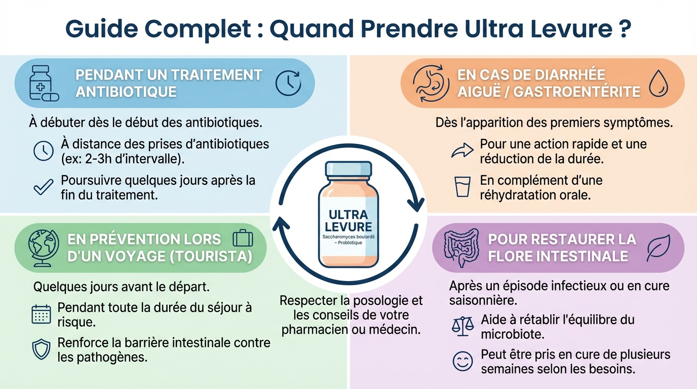 Bienfaits de l'ultra levure