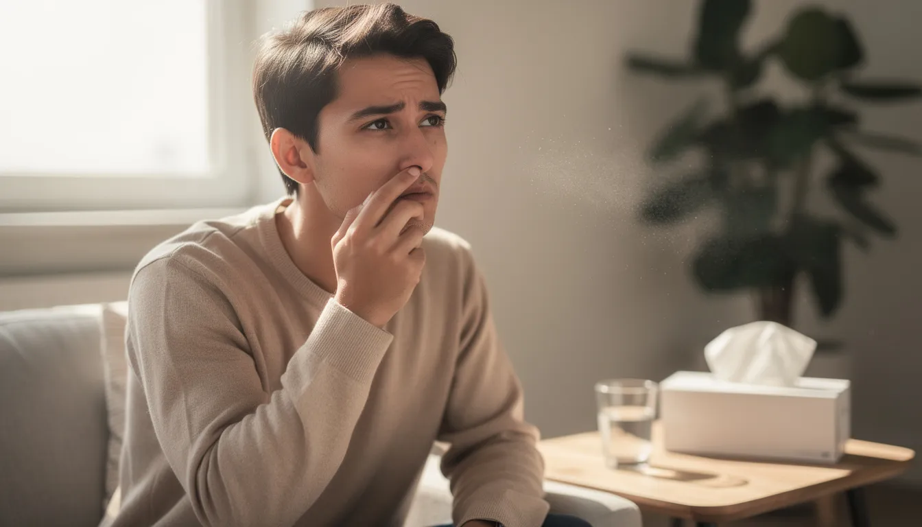 Comprendre pourquoi le bout de votre nez chatouille