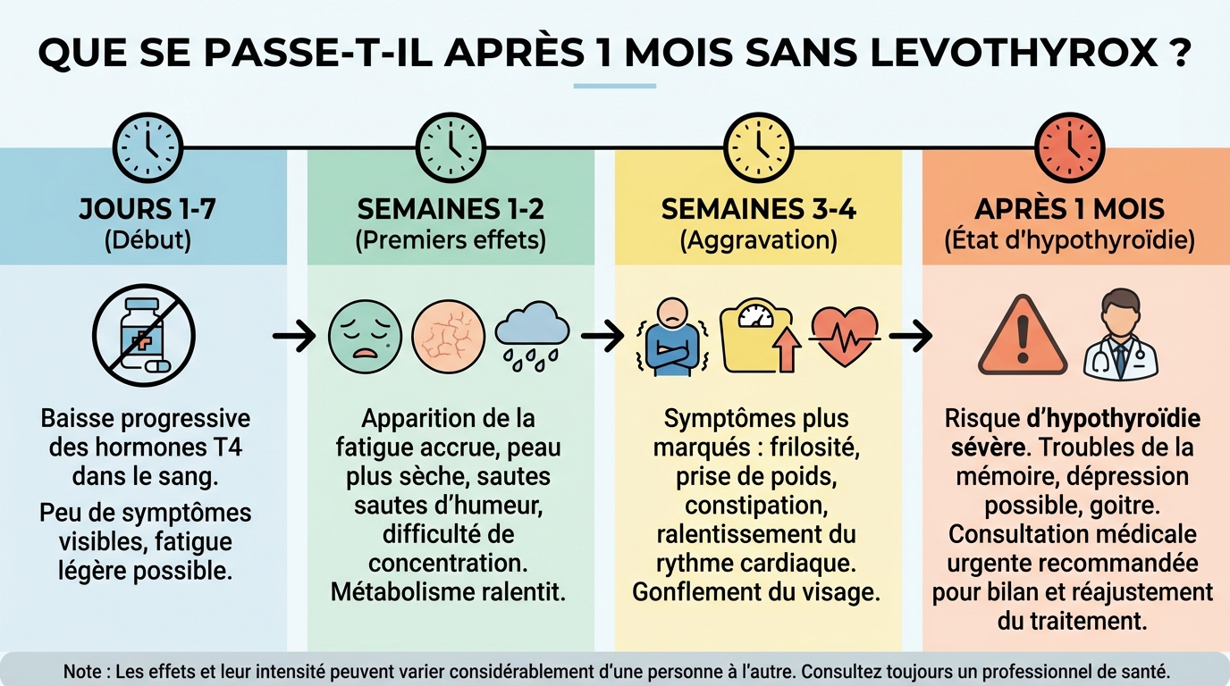 Risques associés à l'arrêt du traitement