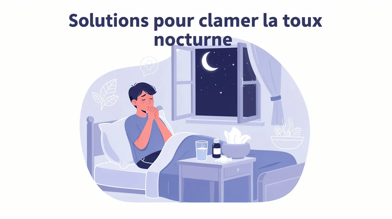 Solutions pour calmer la toux nocturne