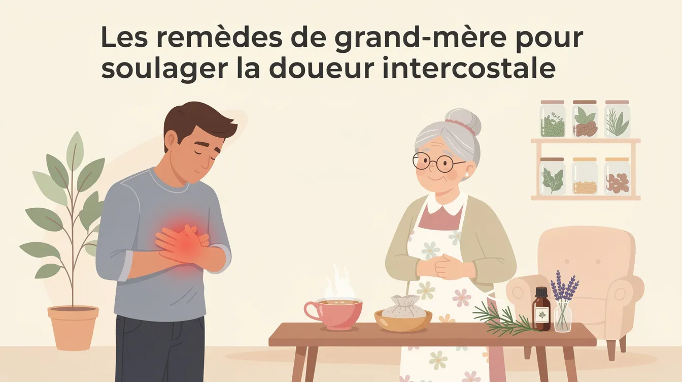 Les remèdes de grand-mère pour soulager la douleur intercostale