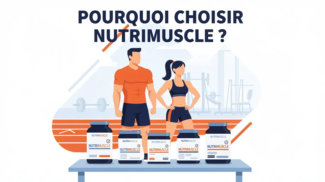 Nutrimuscle : les meilleurs compléments pour votre performance 1 Pourquoi Choisir Nutrimuscle ?