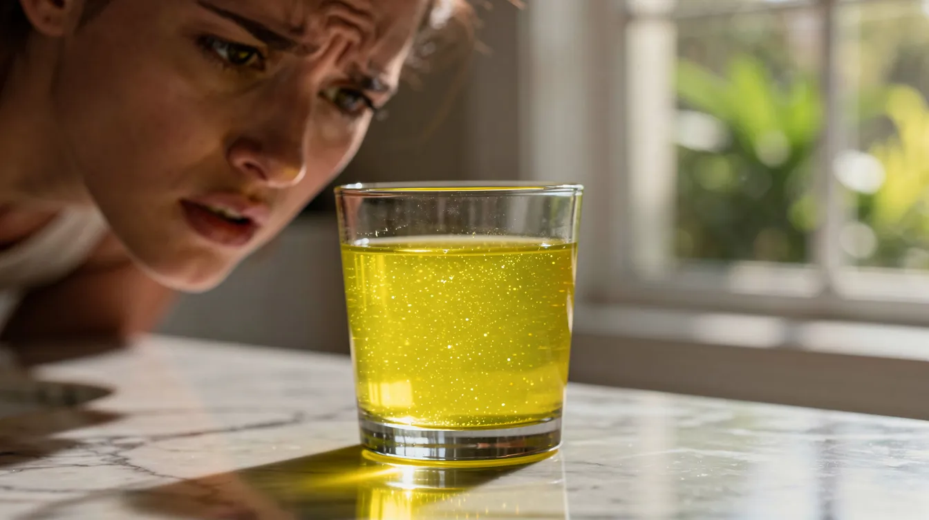 Quand s'inquiéter d'une urine fluorescente